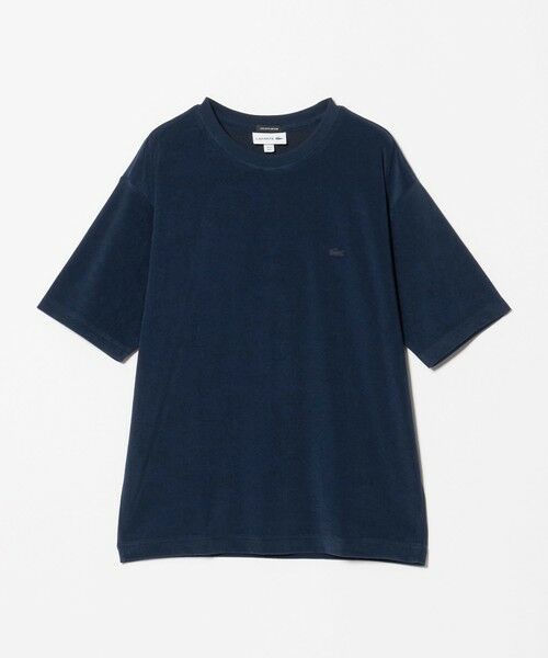 BEAUTY&YOUTH UNITED ARROWS / ビューティー&ユース ユナイテッドアローズ カットソー | ＜LACOSTE for BEAUTY&YOUTH＞ ワントーン パイル ショートスリーブ Tシャツ | 詳細14