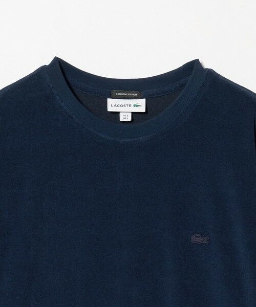 BEAUTY&YOUTH UNITED ARROWS / ビューティー&ユース ユナイテッドアローズ カットソー | ＜LACOSTE for BEAUTY&YOUTH＞ ワントーン パイル ショートスリーブ Tシャツ | 詳細16