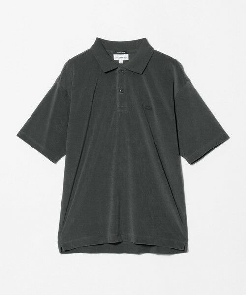 BEAUTY&YOUTH UNITED ARROWS / ビューティー&ユース ユナイテッドアローズ カットソー | ＜LACOSTE for BEAUTY&YOUTH＞ ワントーン パイル ショートスリーブ ポロシャツ | 詳細3