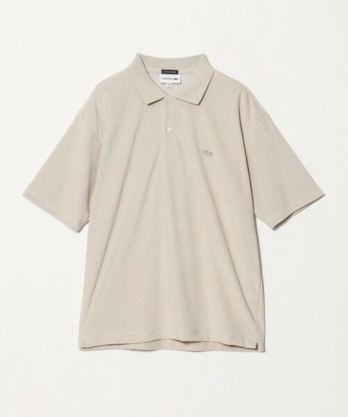 BEAUTY&YOUTH UNITED ARROWS / ビューティー&ユース ユナイテッドアローズ カットソー | ＜LACOSTE for BEAUTY&YOUTH＞ ワントーン パイル ショートスリーブ ポロシャツ | 詳細15