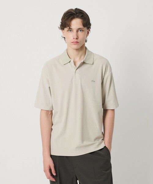 BEAUTY&YOUTH UNITED ARROWS / ビューティー&ユース ユナイテッドアローズ カットソー | ＜LACOSTE for BEAUTY&YOUTH＞ ワントーン パイル ショートスリーブ ポロシャツ | 詳細13
