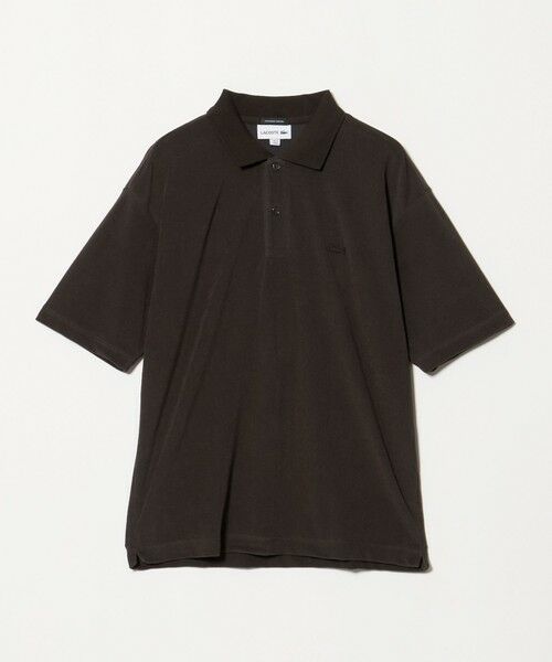 BEAUTY&YOUTH UNITED ARROWS / ビューティー&ユース ユナイテッドアローズ カットソー | ＜LACOSTE for BEAUTY&YOUTH＞ ワントーン パイル ショートスリーブ ポロシャツ | 詳細25