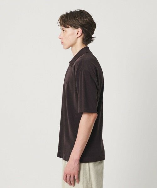 BEAUTY&YOUTH UNITED ARROWS / ビューティー&ユース ユナイテッドアローズ カットソー | ＜LACOSTE for BEAUTY&YOUTH＞ ワントーン パイル ショートスリーブ ポロシャツ | 詳細23