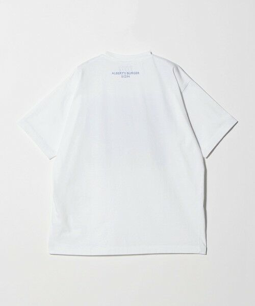 BEAUTY&YOUTH UNITED ARROWS / ビューティー&ユース ユナイテッドアローズ カットソー | 【別注】＜EIZIN SUZUKI＞ALBERT'S BURGER プリント Tシャツ | 詳細1