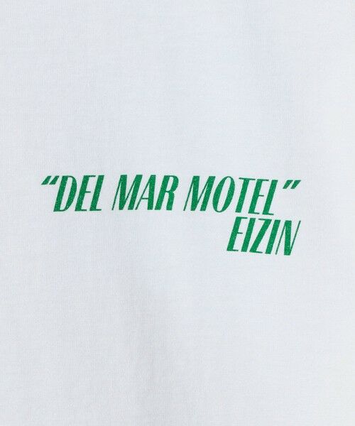 BEAUTY&YOUTH UNITED ARROWS / ビューティー&ユース ユナイテッドアローズ カットソー | 【別注】＜EIZIN SUZUKI＞DEL MAR MOTEL プリント Tシャツ | 詳細5
