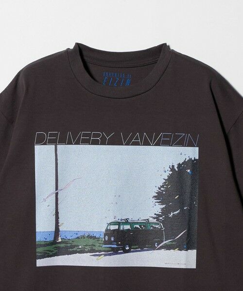 BEAUTY&YOUTH UNITED ARROWS / ビューティー&ユース ユナイテッドアローズ カットソー | 【別注】＜EIZIN SUZUKI＞DELIVERY VAN プリント Tシャツ | 詳細2