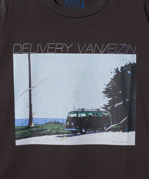 BEAUTY&YOUTH UNITED ARROWS / ビューティー&ユース ユナイテッドアローズ カットソー | 【別注】＜EIZIN SUZUKI＞DELIVERY VAN プリント Tシャツ | 詳細5