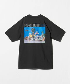 BEAUTY&YOUTH UNITED ARROWS / ビューティー&ユース ユナイテッドアローズ カットソー | 【別注】＜EIZIN SUZUKI＞PINENOT MOTEL プリント Tシャツ
