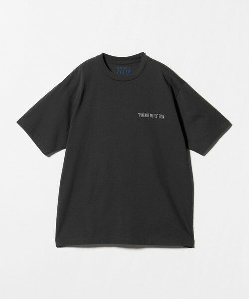 BEAUTY&YOUTH UNITED ARROWS / ビューティー&ユース ユナイテッドアローズ カットソー | 【別注】＜EIZIN SUZUKI＞PINENOT MOTEL プリント Tシャツ | 詳細1