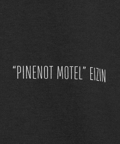 BEAUTY&YOUTH UNITED ARROWS / ビューティー&ユース ユナイテッドアローズ カットソー | 【別注】＜EIZIN SUZUKI＞PINENOT MOTEL プリント Tシャツ | 詳細11