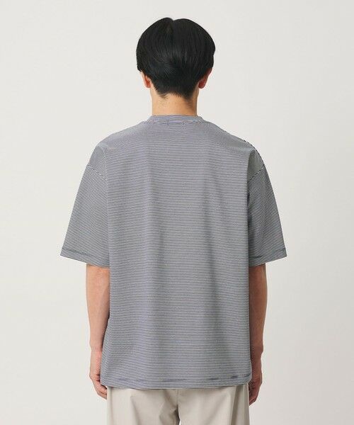 BEAUTY&YOUTH UNITED ARROWS / ビューティー&ユース ユナイテッドアローズ カットソー | クール デオドラント クルーネック ボーダー Tシャツ 接触冷感 抗菌防臭 | 詳細13