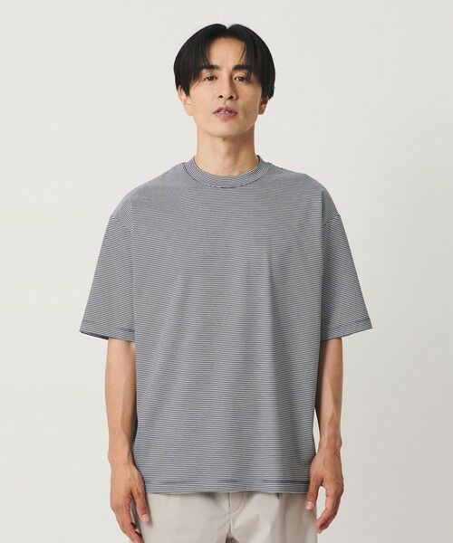 BEAUTY&YOUTH UNITED ARROWS / ビューティー&ユース ユナイテッドアローズ カットソー | クール デオドラント クルーネック ボーダー Tシャツ 接触冷感 抗菌防臭 | 詳細11