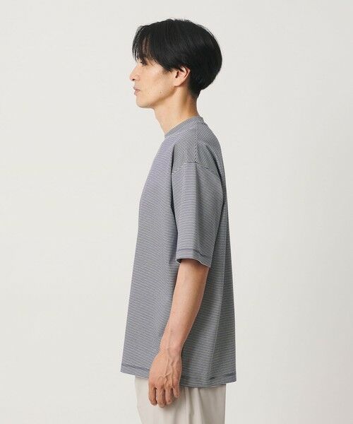 BEAUTY&YOUTH UNITED ARROWS / ビューティー&ユース ユナイテッドアローズ カットソー | クール デオドラント クルーネック ボーダー Tシャツ 接触冷感 抗菌防臭 | 詳細12