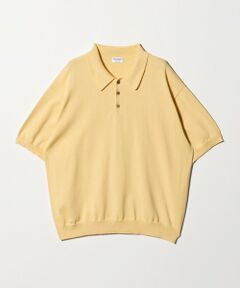 BEAUTY&YOUTH UNITED ARROWS / ビューティー&ユース ユナイテッドアローズ ニット・セーター | HI-LINE グロッシー ギザ 3B ニット ポロシャツ ウォッシャブル