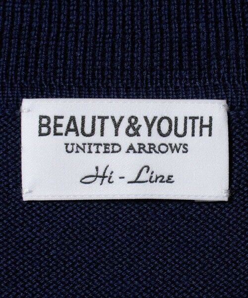 BEAUTY&YOUTH UNITED ARROWS / ビューティー&ユース ユナイテッドアローズ ニット・セーター | HI-LINE グロッシー ギザ 3B ニット ポロシャツ ウォッシャブル | 詳細16