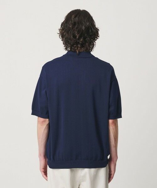 BEAUTY&YOUTH UNITED ARROWS / ビューティー&ユース ユナイテッドアローズ ニット・セーター | HI-LINE グロッシー ギザ 3B ニット ポロシャツ ウォッシャブル | 詳細9