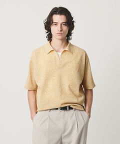 BEAUTY&YOUTH UNITED ARROWS / ビューティー&ユース ユナイテッドアローズ ニット・セーター | KNITEE リネンブレンド メリノ スキッパー ニット Tシャツ ウォッシャブル