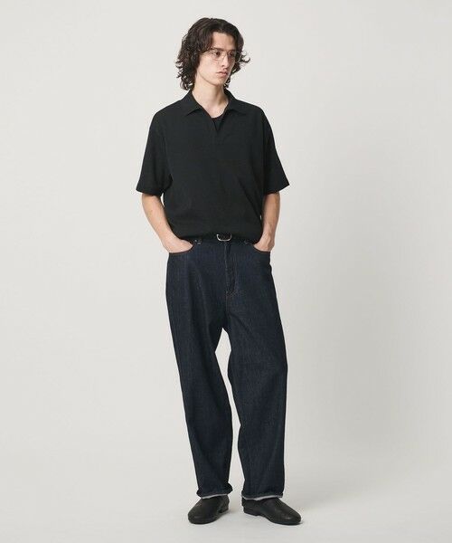 BEAUTY&YOUTH UNITED ARROWS / ビューティー&ユース ユナイテッドアローズ ニット・セーター | KNITEE リネンブレンド メリノ スキッパー ニット Tシャツ ウォッシャブル | 詳細1