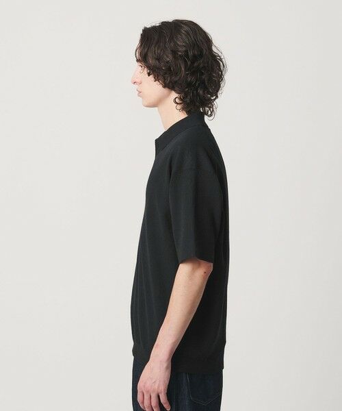 BEAUTY&YOUTH UNITED ARROWS / ビューティー&ユース ユナイテッドアローズ ニット・セーター | KNITEE リネンブレンド ミラノ スキッパー ニット Tシャツ ウォッシャブル | 詳細6