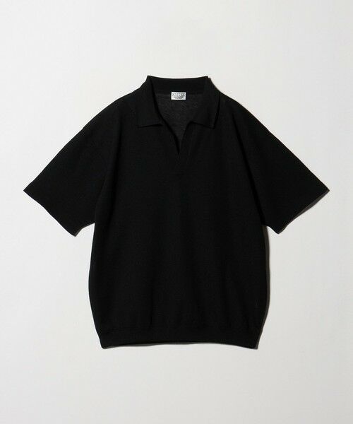BEAUTY&YOUTH UNITED ARROWS / ビューティー&ユース ユナイテッドアローズ ニット・セーター | KNITEE リネンブレンド ミラノ スキッパー ニット Tシャツ ウォッシャブル | 詳細8