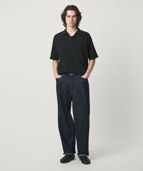 BEAUTY&YOUTH UNITED ARROWS / ビューティー&ユース ユナイテッドアローズ ニット・セーター | KNITEE リネンブレンド メリノ スキッパー ニット Tシャツ ウォッシャブル | 詳細3