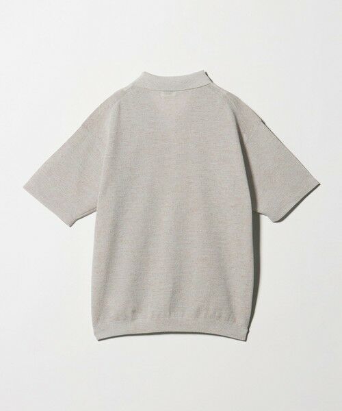 BEAUTY&YOUTH UNITED ARROWS / ビューティー&ユース ユナイテッドアローズ ニット・セーター | KNITEE リネンブレンド ミラノ スキッパー ニット Tシャツ ウォッシャブル | 詳細15