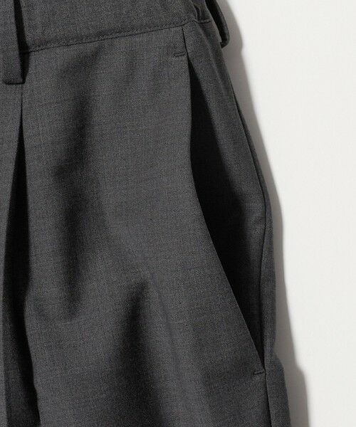 BEAUTY&YOUTH UNITED ARROWS / ビューティー&ユース ユナイテッドアローズ ショート・ハーフ・半端丈パンツ | ウーステッド リラックス イージー ショーツ ウォッシャブル | 詳細6
