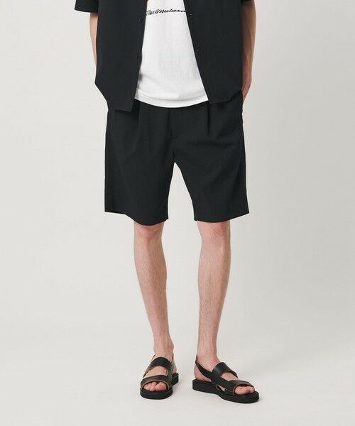 BEAUTY&YOUTH UNITED ARROWS / ビューティー&ユース ユナイテッドアローズ ショート・ハーフ・半端丈パンツ | KOMATSU PACK トロピカル 1プリーツ ショーツ ストレッチ 吸水速乾 UVカット セットアップ対応 | 詳細2