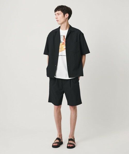 BEAUTY&YOUTH UNITED ARROWS / ビューティー&ユース ユナイテッドアローズ ショート・ハーフ・半端丈パンツ | KOMATSU PACK トロピカル 1プリーツ ショーツ ストレッチ 吸水速乾 UVカット セットアップ対応 | 詳細3