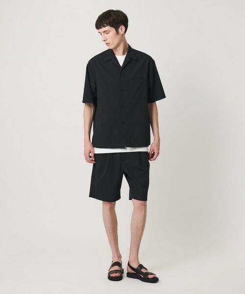 BEAUTY&YOUTH UNITED ARROWS / ビューティー&ユース ユナイテッドアローズ ショート・ハーフ・半端丈パンツ | KOMATSU PACK トロピカル 1プリーツ ショーツ ストレッチ 吸水速乾 UVカット セットアップ対応 | 詳細4