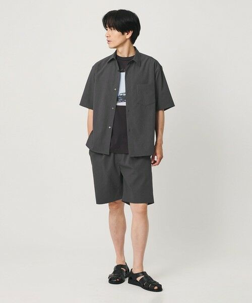 BEAUTY&YOUTH UNITED ARROWS / ビューティー&ユース ユナイテッドアローズ ショート・ハーフ・半端丈パンツ | KOMATSU PACK トロピカル 1プリーツ ショーツ ストレッチ 吸水速乾 UVカット セットアップ対応 | 詳細14