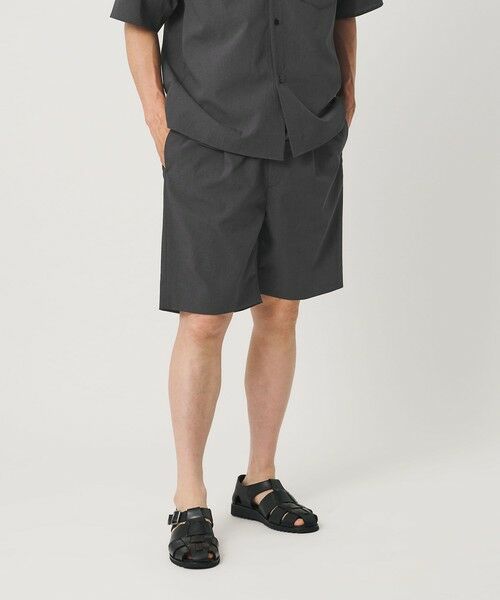 BEAUTY&YOUTH UNITED ARROWS / ビューティー&ユース ユナイテッドアローズ ショート・ハーフ・半端丈パンツ | KOMATSU PACK トロピカル 1プリーツ ショーツ ストレッチ 吸水速乾 UVカット セットアップ対応 | 詳細15