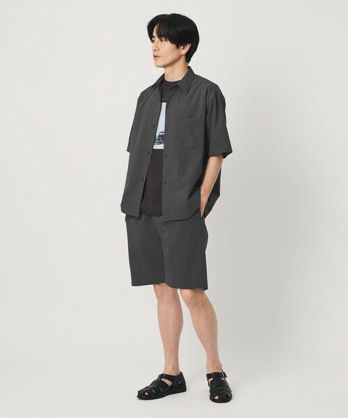 BEAUTY&YOUTH UNITED ARROWS / ビューティー&ユース ユナイテッドアローズ ショート・ハーフ・半端丈パンツ | KOMATSU PACK トロピカル 1プリーツ ショーツ ストレッチ 吸水速乾 UVカット セットアップ対応 | 詳細17
