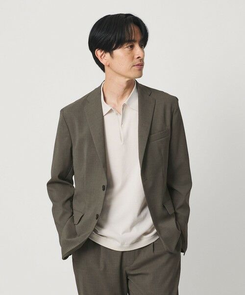 BEAUTY&YOUTH UNITED ARROWS / ビューティー&ユース ユナイテッドアローズ テーラードジャケット | 東レ/TORAY COOL-TEX ジャケット ウォッシャブル 接触冷感 吸水速乾 ストレッチ セットアップ対応可能 | 詳細7