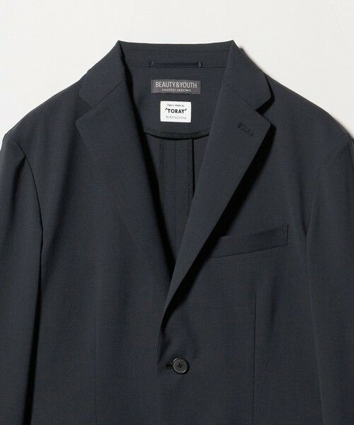 BEAUTY&YOUTH UNITED ARROWS / ビューティー&ユース ユナイテッドアローズ テーラードジャケット | 東レ/TORAY COOL-TEX ジャケット ウォッシャブル 接触冷感 吸水速乾 ストレッチ セットアップ対応可能 | 詳細21