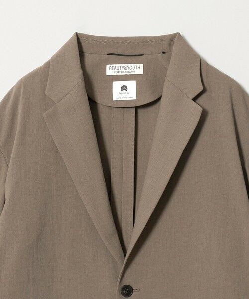 BEAUTY&YOUTH UNITED ARROWS / ビューティー&ユース ユナイテッドアローズ テーラードジャケット | KOMATSU ドビー リラックス ジャケット ストレッチ 吸水速乾 セットアップ対応 | 詳細15