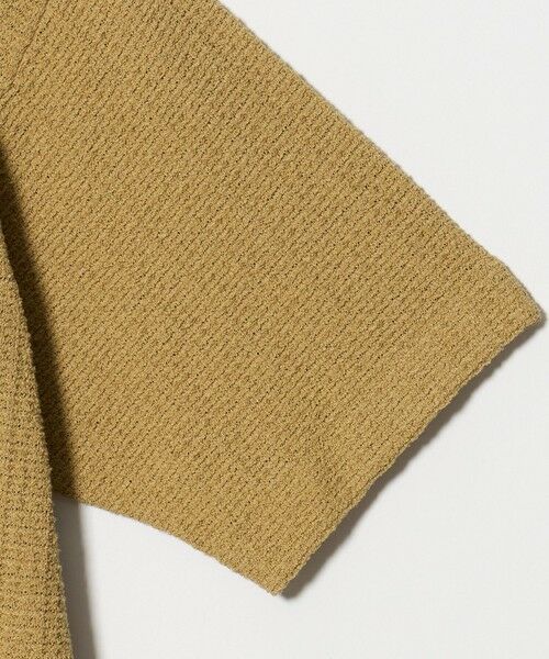 BEAUTY&YOUTH UNITED ARROWS / ビューティー&ユース ユナイテッドアローズ カーディガン・ボレロ | ブークレ ツイードライク ニット シャツ ウォッシャブル | 詳細5