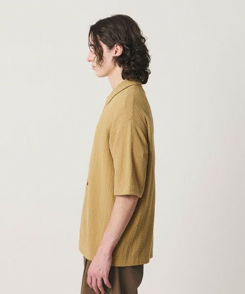 BEAUTY&YOUTH UNITED ARROWS / ビューティー&ユース ユナイテッドアローズ カーディガン・ボレロ | ブークレ ツイードライク ニット シャツ ウォッシャブル | 詳細9