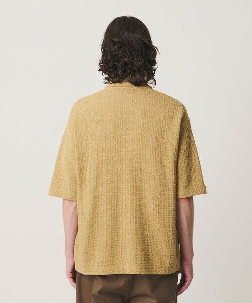 BEAUTY&YOUTH UNITED ARROWS / ビューティー&ユース ユナイテッドアローズ カーディガン・ボレロ | ブークレ ツイードライク ニット シャツ ウォッシャブル | 詳細10