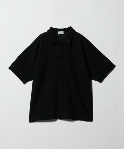 BEAUTY&YOUTH UNITED ARROWS / ビューティー&ユース ユナイテッドアローズ カーディガン・ボレロ | KNITEE リネンブレンド メリノ シャツ ウォッシャブル（BLACK）