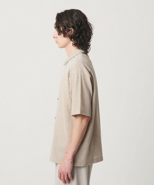 BEAUTY&YOUTH UNITED ARROWS / ビューティー&ユース ユナイテッドアローズ カーディガン・ボレロ | KNITEE リネンブレンド メリノ シャツ ウォッシャブル | 詳細8