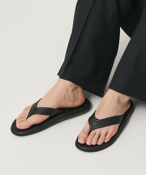 BEAUTY&YOUTH UNITED ARROWS / ビューティー&ユース ユナイテッドアローズ サンダル | ＜ISLAND SLIPPER＞レザー トング サンダル | 詳細1