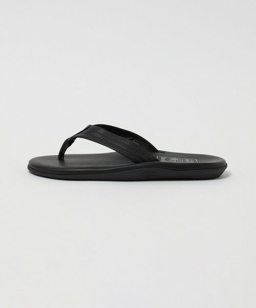 BEAUTY&YOUTH UNITED ARROWS / ビューティー&ユース ユナイテッドアローズ サンダル | ＜ISLAND SLIPPER＞レザー トング サンダル（BLACK）