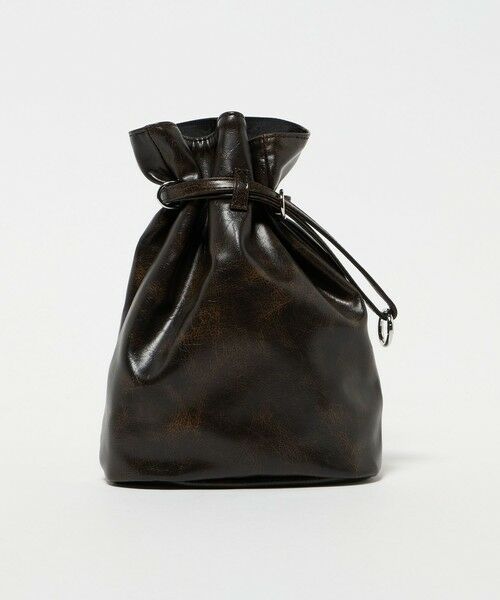 BEAUTY&YOUTH UNITED ARROWS / ビューティー&ユース ユナイテッドアローズ ハンドバッグ | 【WEB限定】ワン ハンドル パース（DK.BROWN）