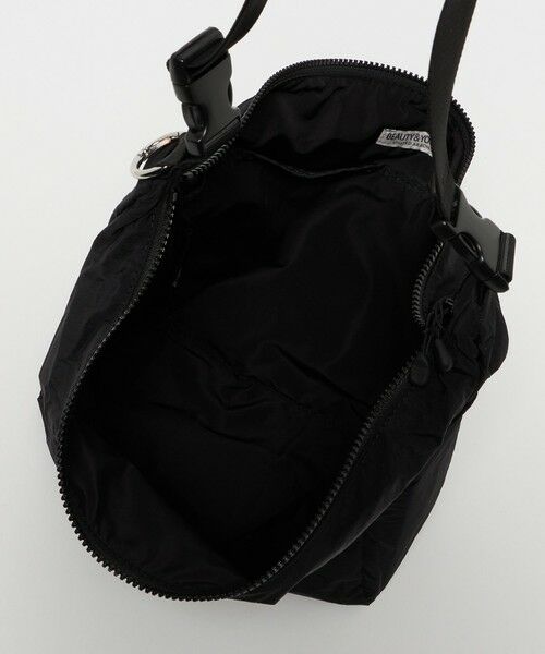 BEAUTY&YOUTH UNITED ARROWS / ビューティー&ユース ユナイテッドアローズ ショルダーバッグ | ライト ナイロン クロス ショルダーバッグ スモール | 詳細3