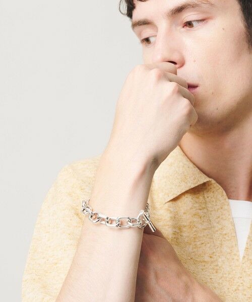 BEAUTY&YOUTH UNITED ARROWS / ビューティー&ユース ユナイテッドアローズ ブレスレット・バングル | 【別注】＜General＞クレッシェンド ブレスレット（SILVER）