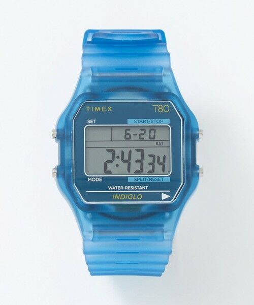 BEAUTY&YOUTH UNITED ARROWS / ビューティー&ユース ユナイテッドアローズ 腕時計 | ＜TIMEX＞T80 トランスルーセント 腕時計（LT.BLUE）