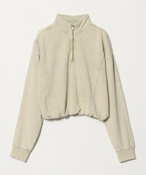 BEAUTY&YOUTH UNITED ARROWS / ビューティー&ユース ユナイテッドアローズ スウェット | ＜Won Hundred＞ジップ スウェット プルオーバー（LT.GRAY）