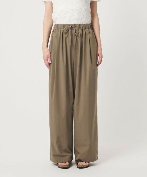 BEAUTY&YOUTH UNITED ARROWS / ビューティー&ユース ユナイテッドアローズ その他パンツ | 360°MASTER ICE ワイド イージーパンツ UVカット 接触冷感 防シワ はっ水 ウォッシャブル | 詳細8