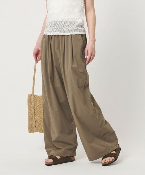 BEAUTY&YOUTH UNITED ARROWS / ビューティー&ユース ユナイテッドアローズ その他パンツ | 360°MASTER ICE ワイド イージーパンツ UVカット 接触冷感 防シワ はっ水 ウォッシャブル | 詳細6